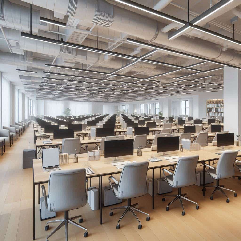写字楼办公信息化升级期，开放工位区打印设备分区使用权限由谁设定